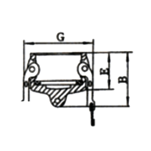 Stainless Steel Camlock Couplings Adapter Type DC