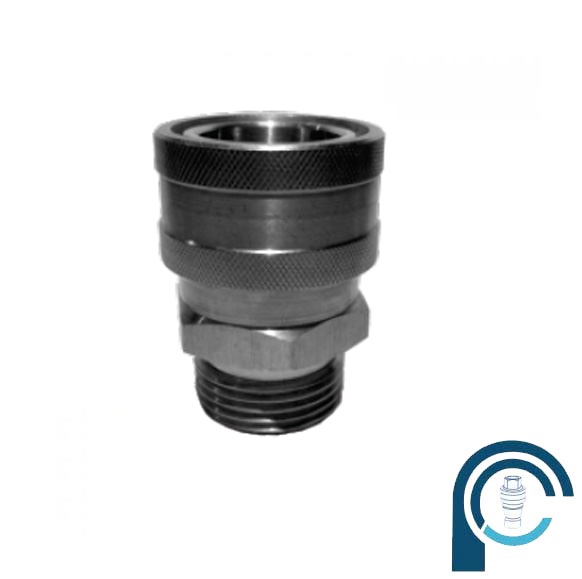 Straight Through Male Coupler