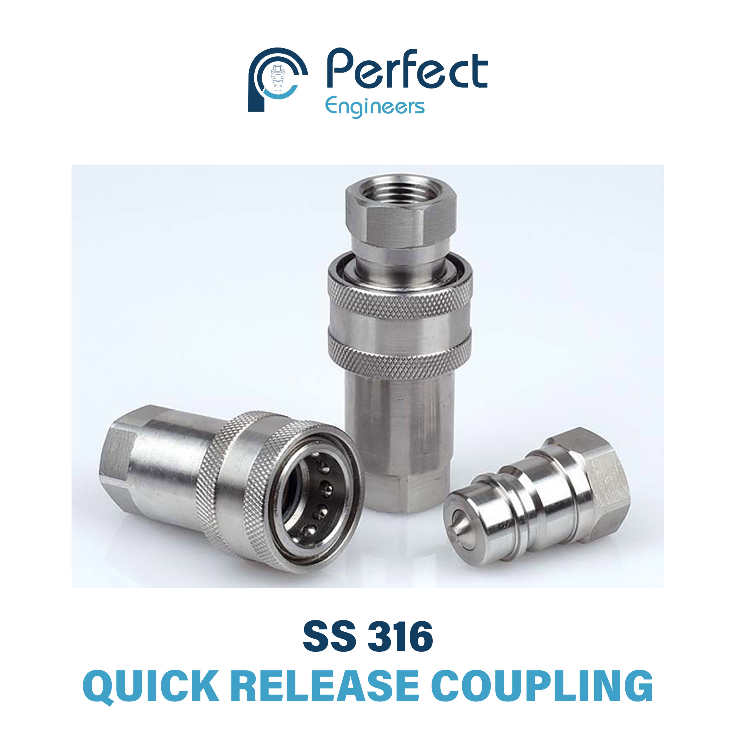 SS 316 Quick Release Coupling